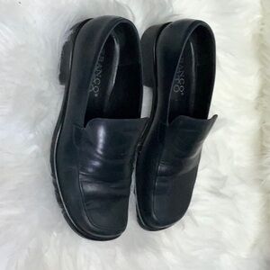 Franco Sarto Navy blue loafer leather